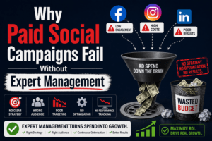 Why Paid Social Campaigns Fail Without Expert Management